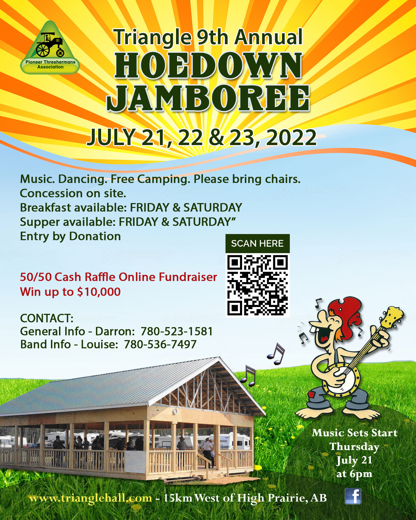 Triangle 9th Annual Hoedown Jamboree – High Prairie, AB, Canada