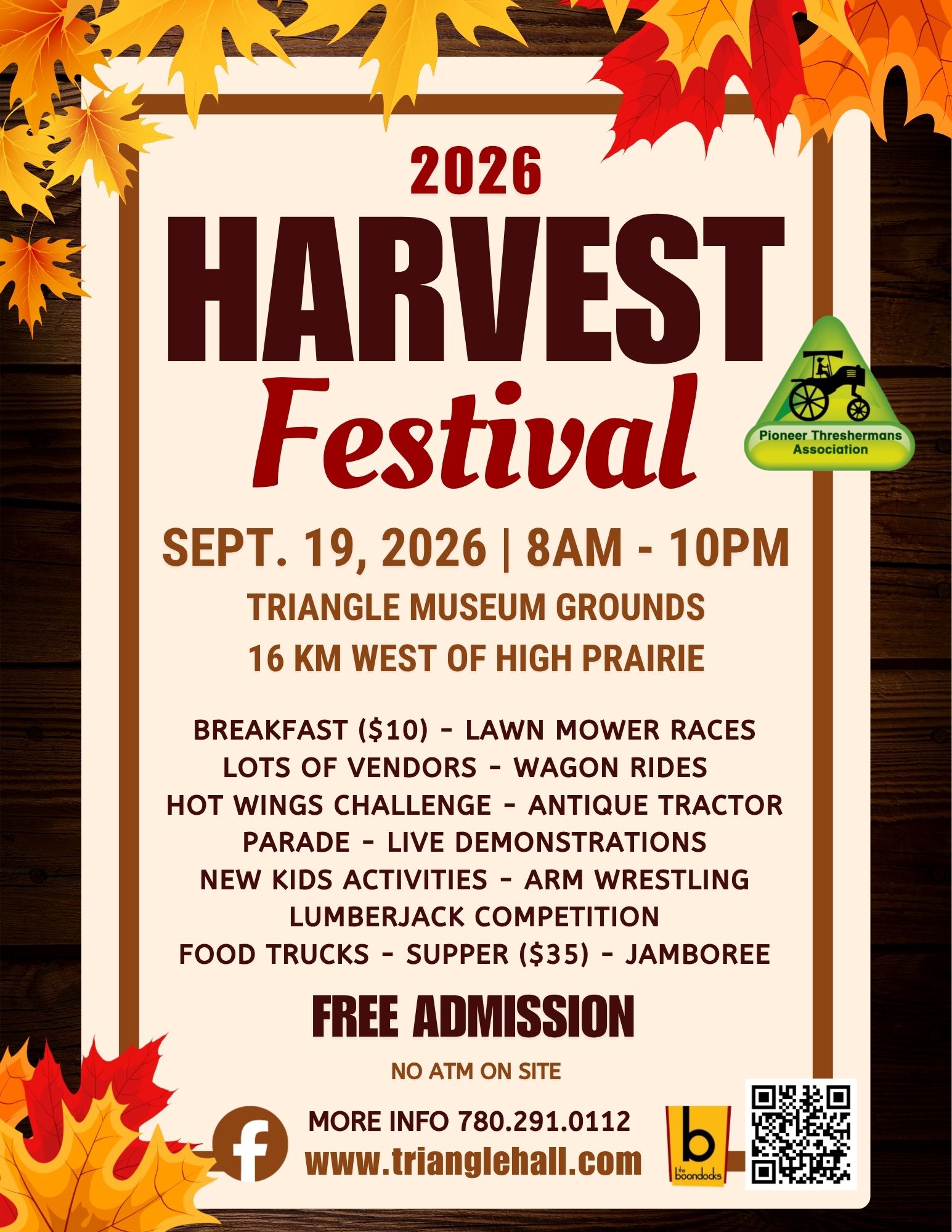 Harvest Festival 2026 - Poster