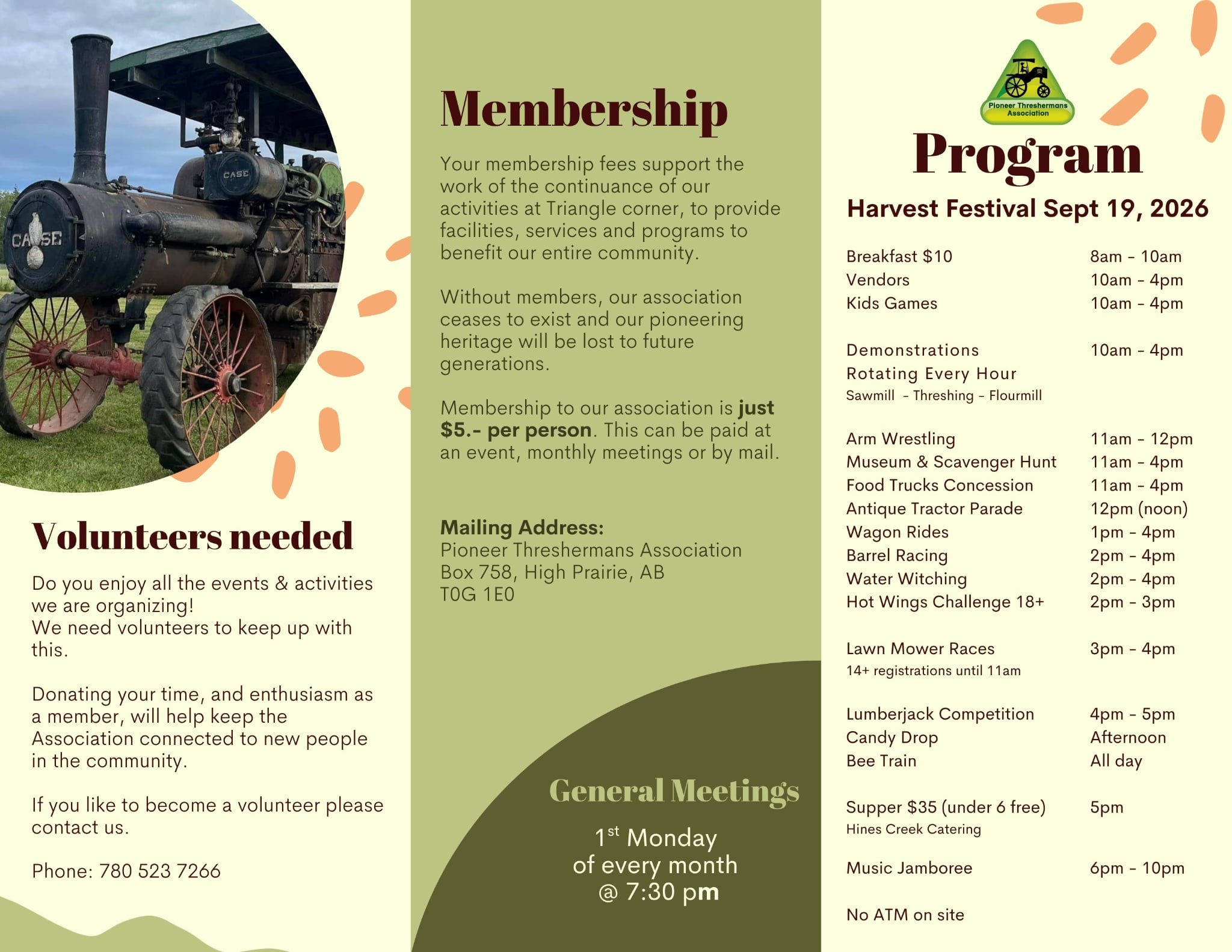 Program Harvest Festival 2026